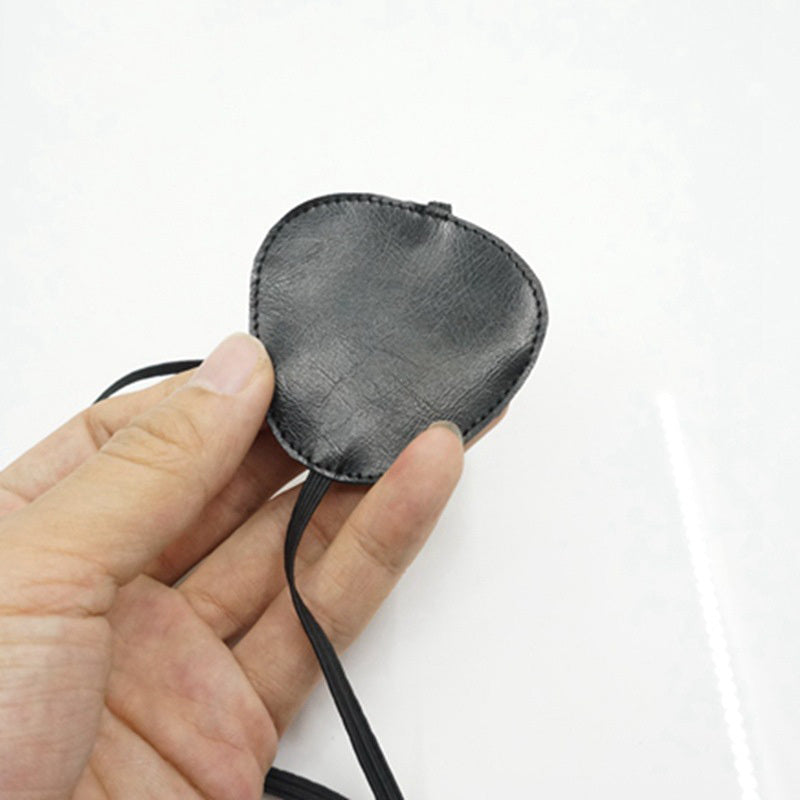 Black Pu Eye Mask Evangelion Asuka Eye Mask