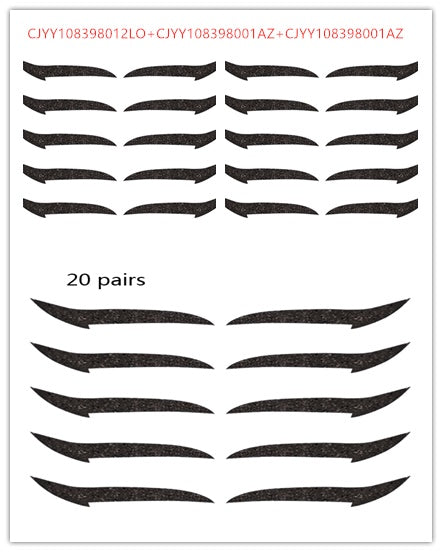 Reusable Eyeliner Stickers