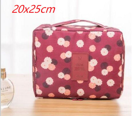 Lady Grace Premium Portable Travel Makeup Cosmetic Bags Organizer Multifunction Case for Women