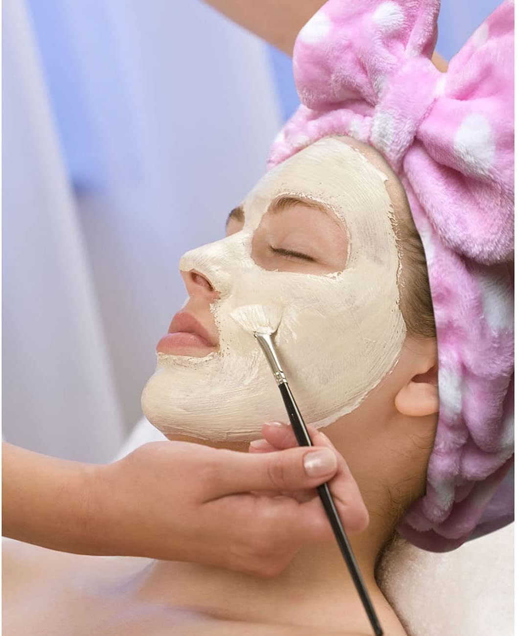 Hair Band Flannel Bow Hair Band Online Influencer Cute Girl Heart Makeup Hair Fixer Bags Apply A Facial Mask Face Washing